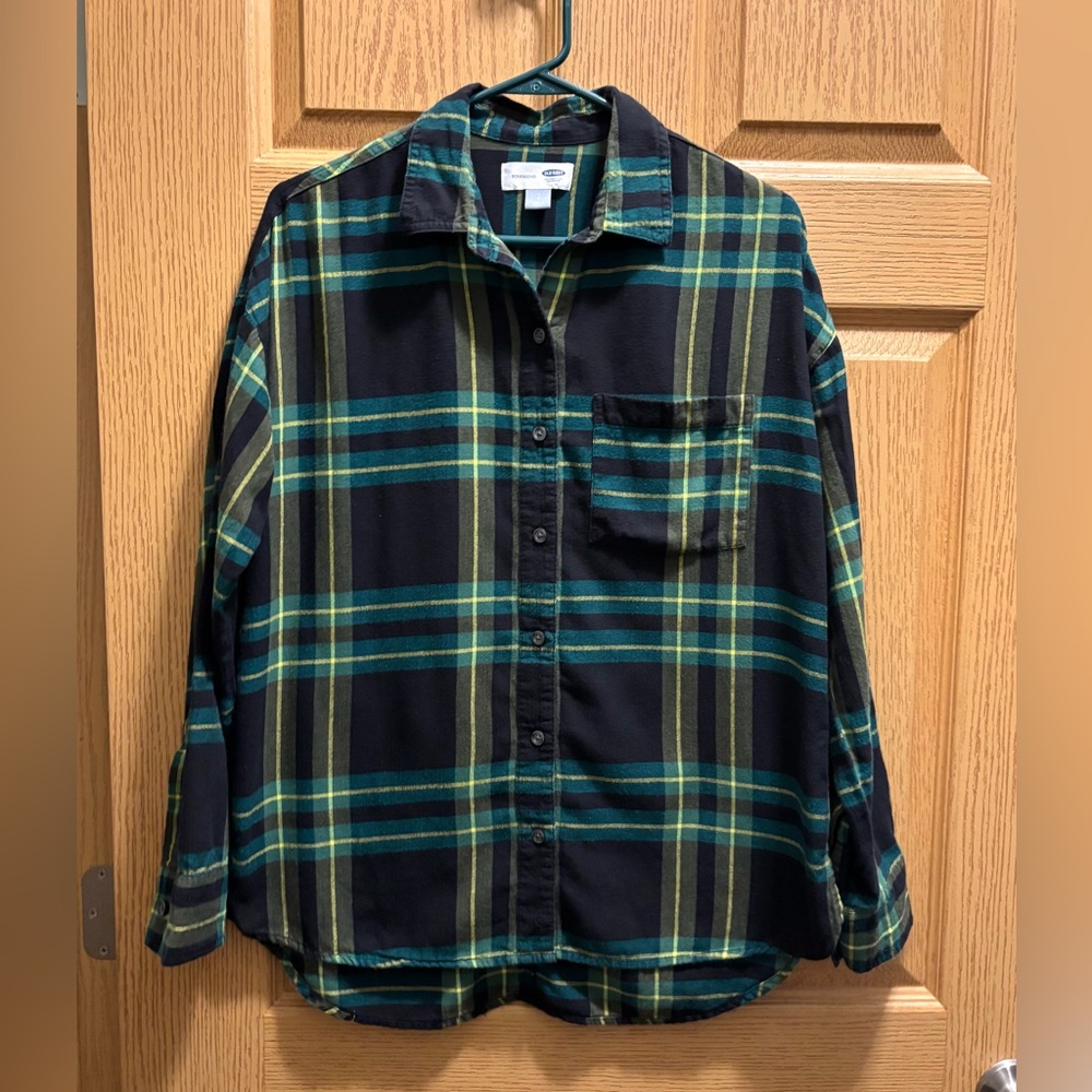 Women’s Boyfriend Plaid Shirt